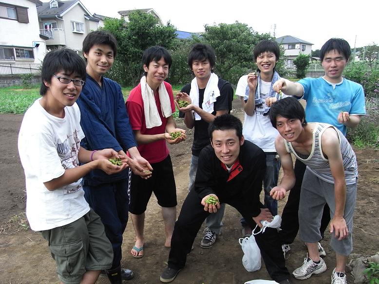 7月16日 枝豆収穫~!!!